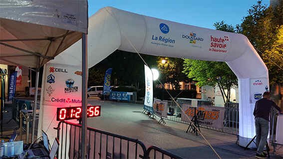 Arrivée du Marathon du Clair de Lune